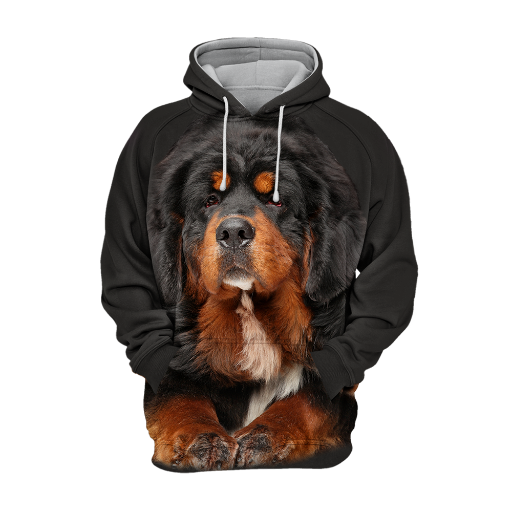 Unisex 3D Graphic Hoodies Animals Dogs Tibetan Mastiff