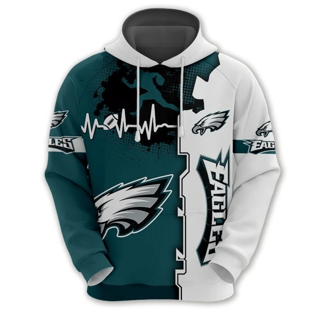 Philadelphia Eagles Beating Curve And 16 Unisex 3D Hoodie Gift For Fans