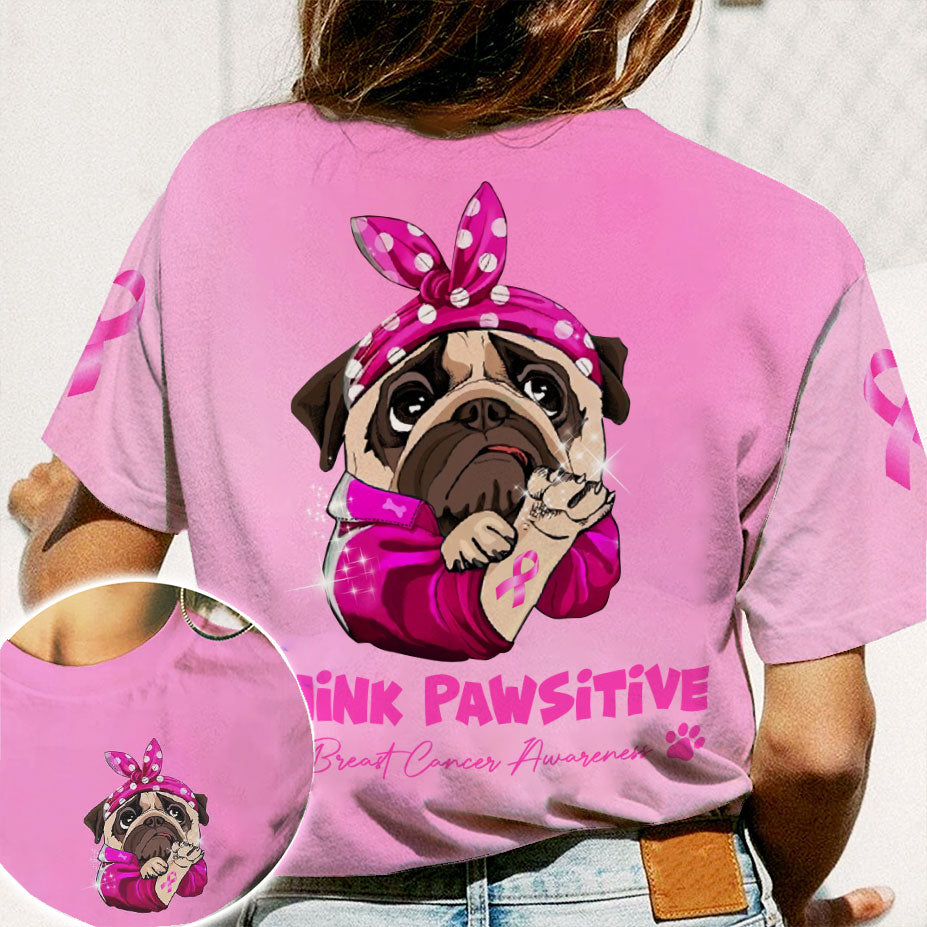 Think Pawsitive Breast Cancer Awareness All Over Print – Lahn1310213Ki