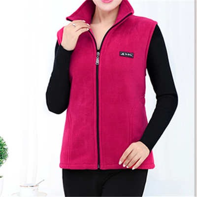 UHYTGF 2022 New Fleece Women Vests Autumn Korean Loose Size Sleeveless Jacket Ladies Fashion Zipper Casual Waistcoat Female 442 alx