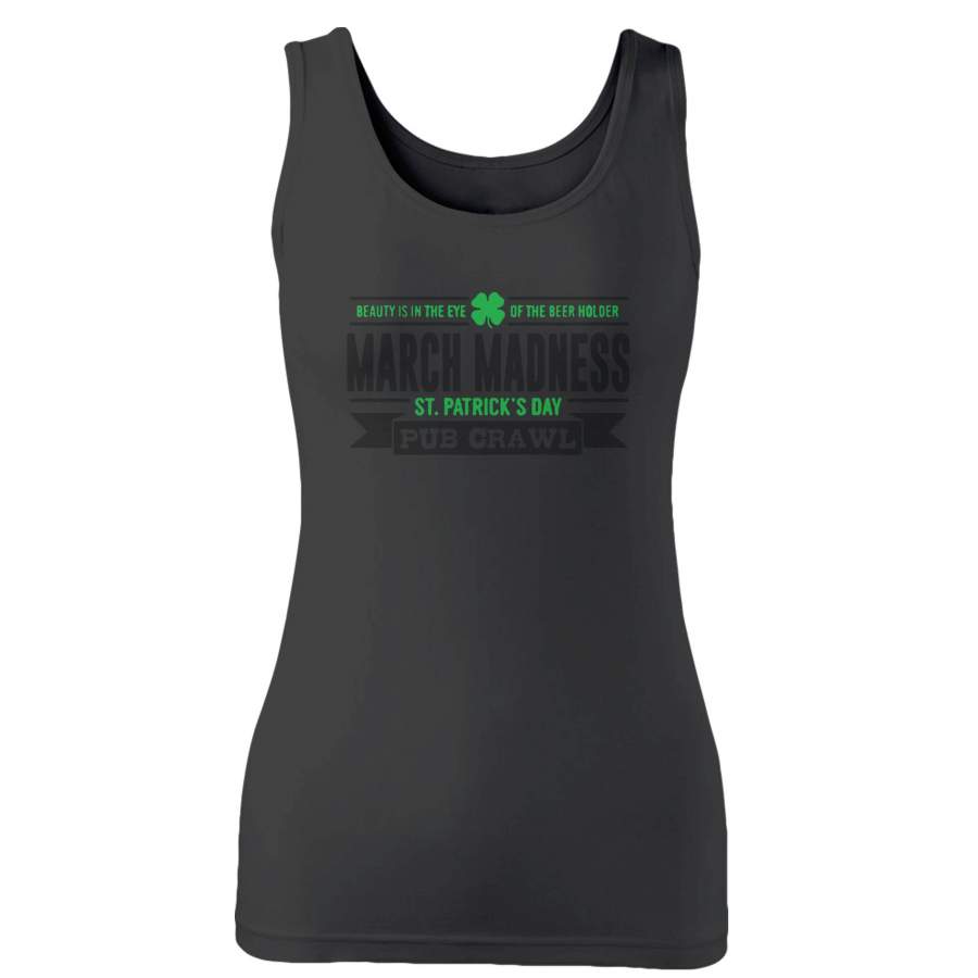 March Madness St. Patrick’s Day Pub Crawl Woman’s Tank Top