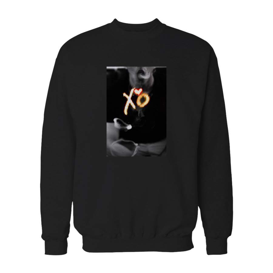 Xo The Weeknd Drake Heart Sweatshirt