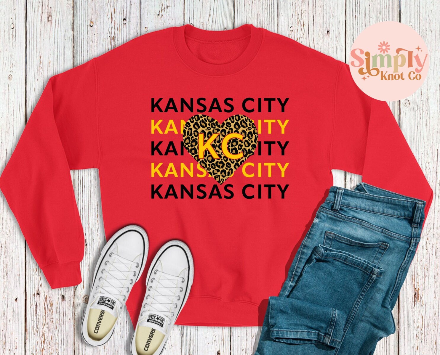 Kansas City Sweatshirt for Women, Kansas City Football Shirt, KC Football Sweatshirt, Kansas City Shirt, Kansas City Gift, KC Kansas City