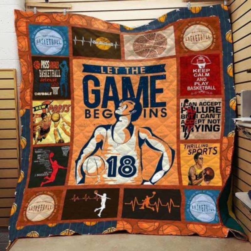 Basketball #1127-5 KN-LH Blanket