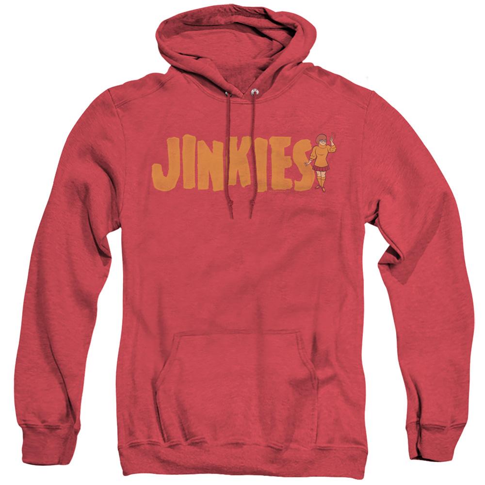 Scooby Doo Jinkies Heather Mens Hoodie Red - EmprintsTOP