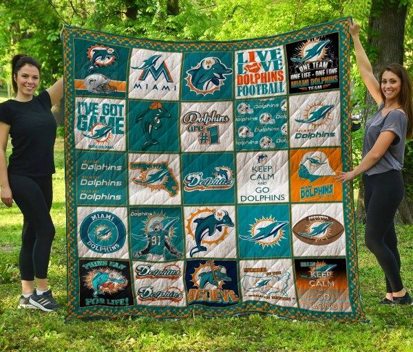 Miami Dolphins Quilt