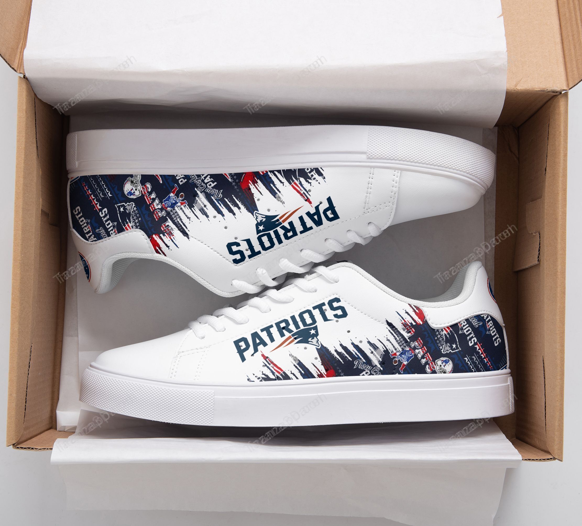 New England Patriots Ss Custom Sneakers 008