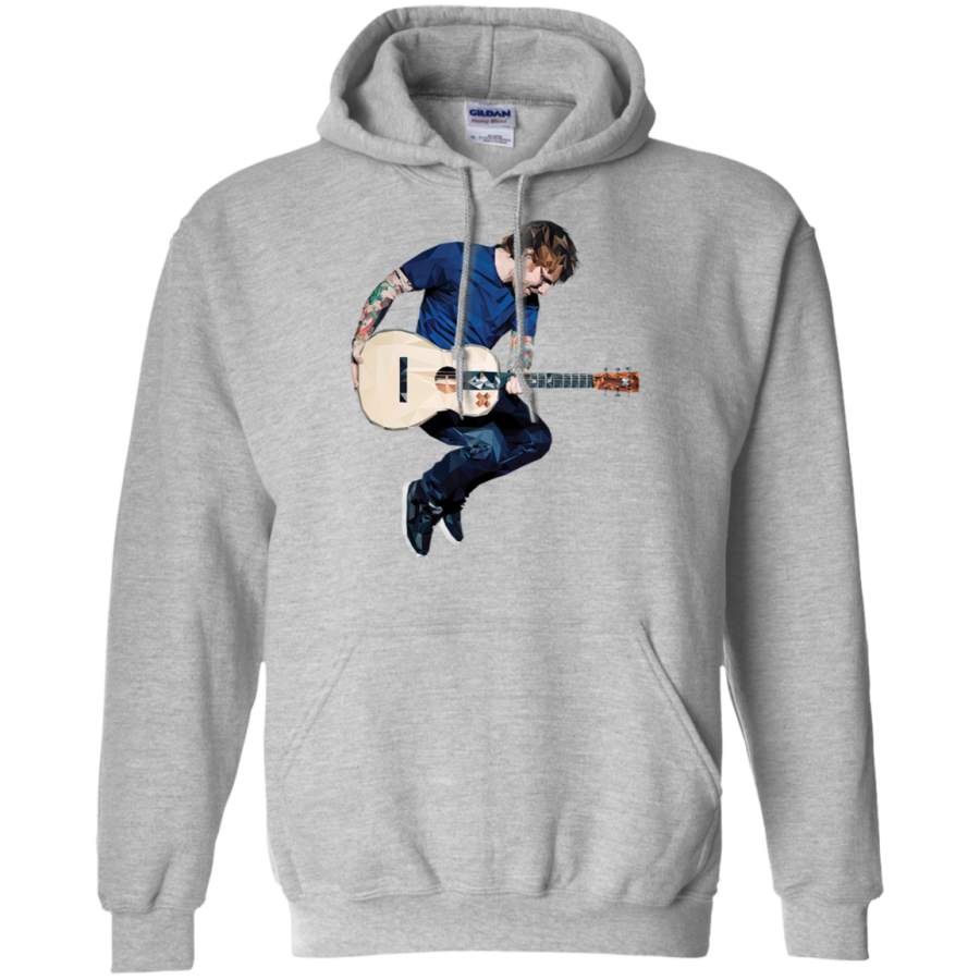 AGR Ed Sheeran Jump Gildan Pullover Hoodie