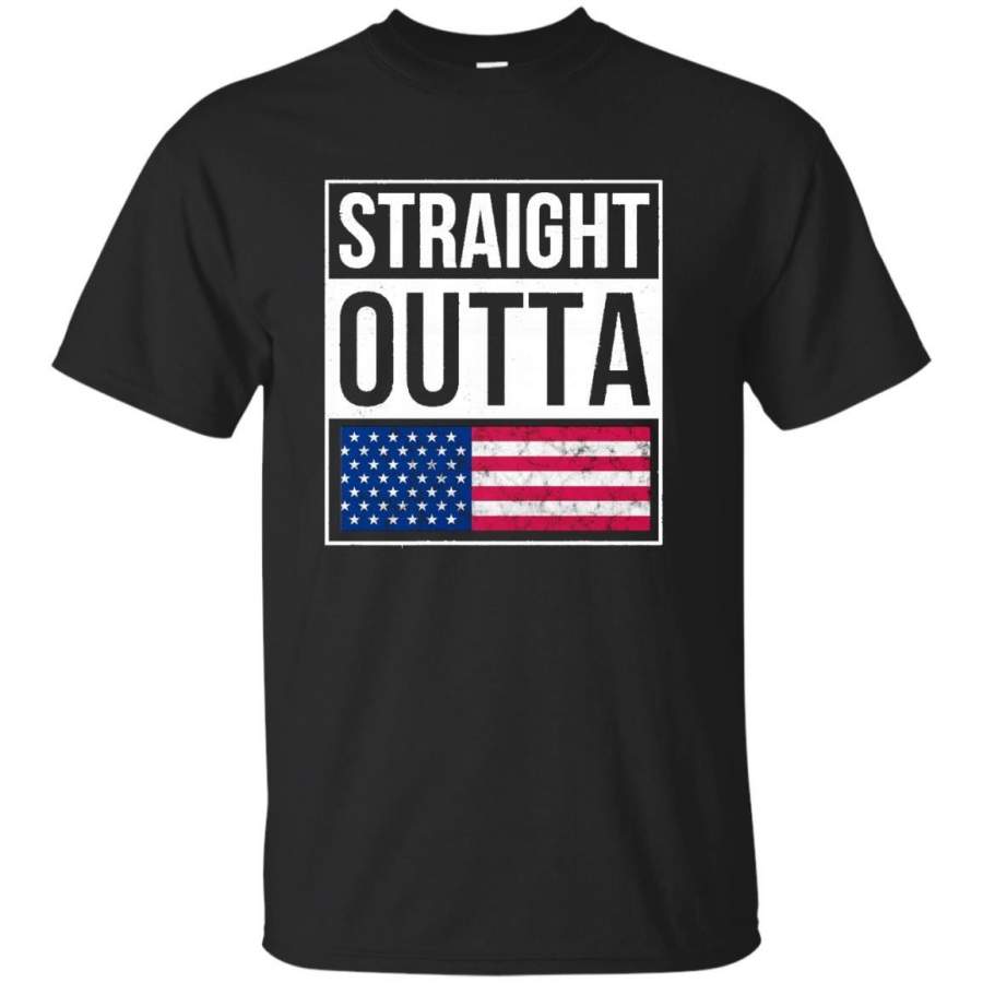 AGR Funny USA Flag Shirt 4th of July for Women Men Boys Girls