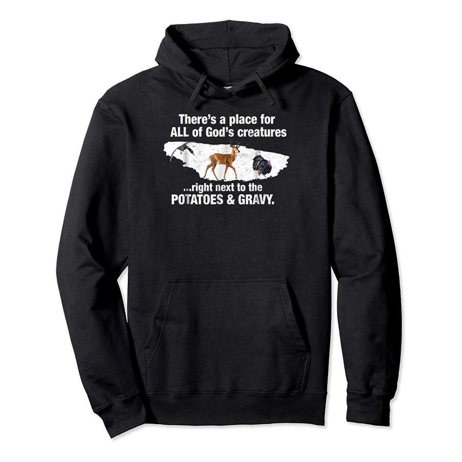 A Place For All God’s Creatures Funny Tasty Animals Shirt Hoodie