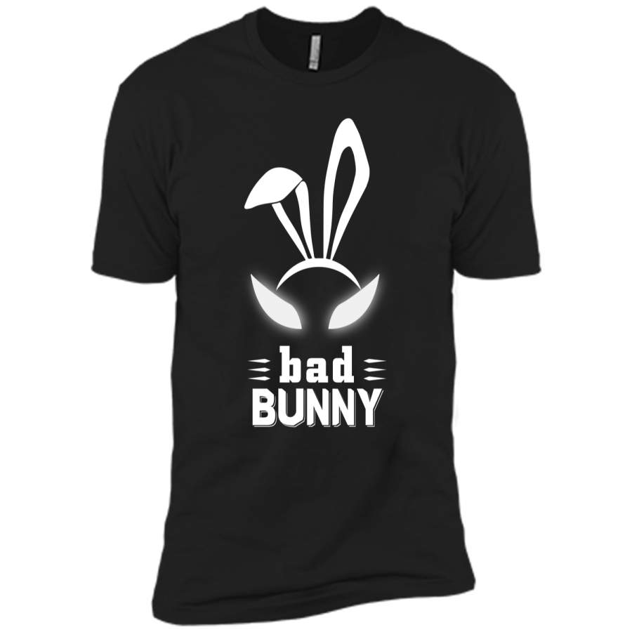 Bad Bunny Custom T Shirt Cute and funny bunny Easter bunny Next Level Premium Short Sleeve Tee