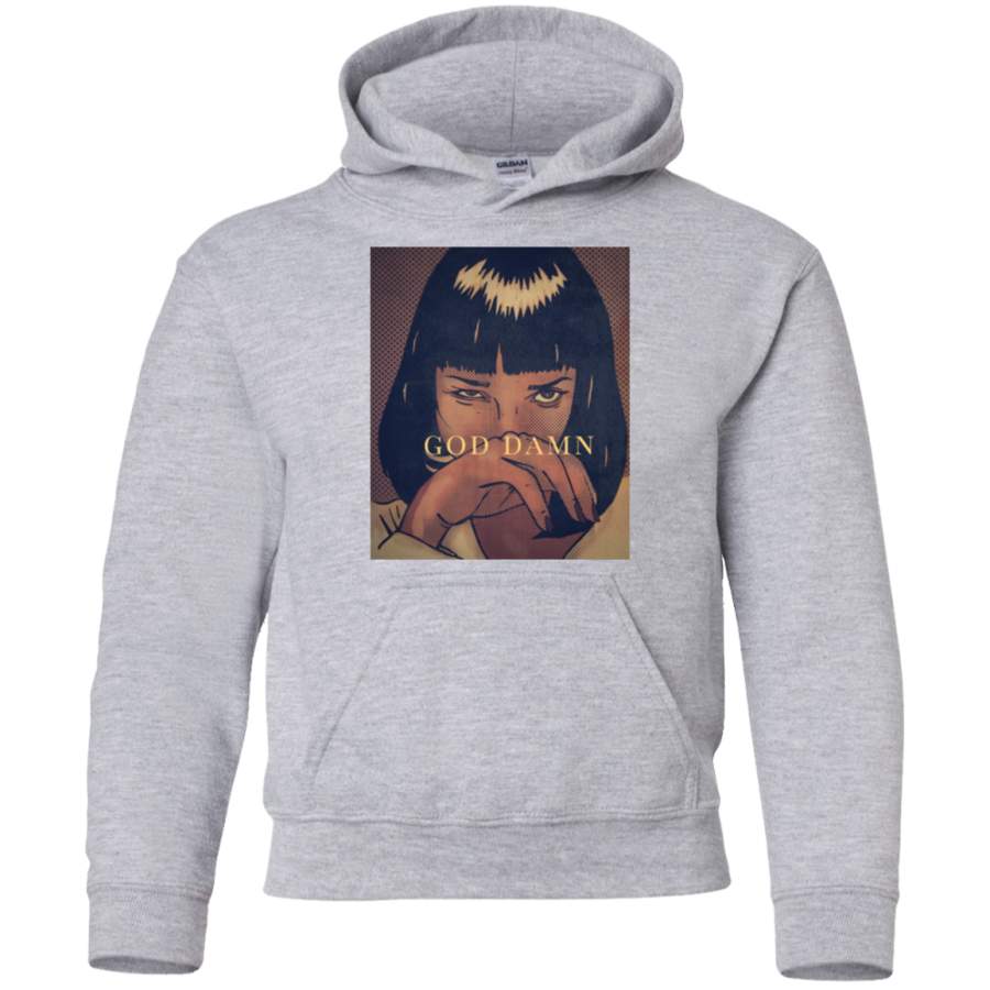 AGR Pulp Fiction – Mia Wallace Youth Pullover Hoodie