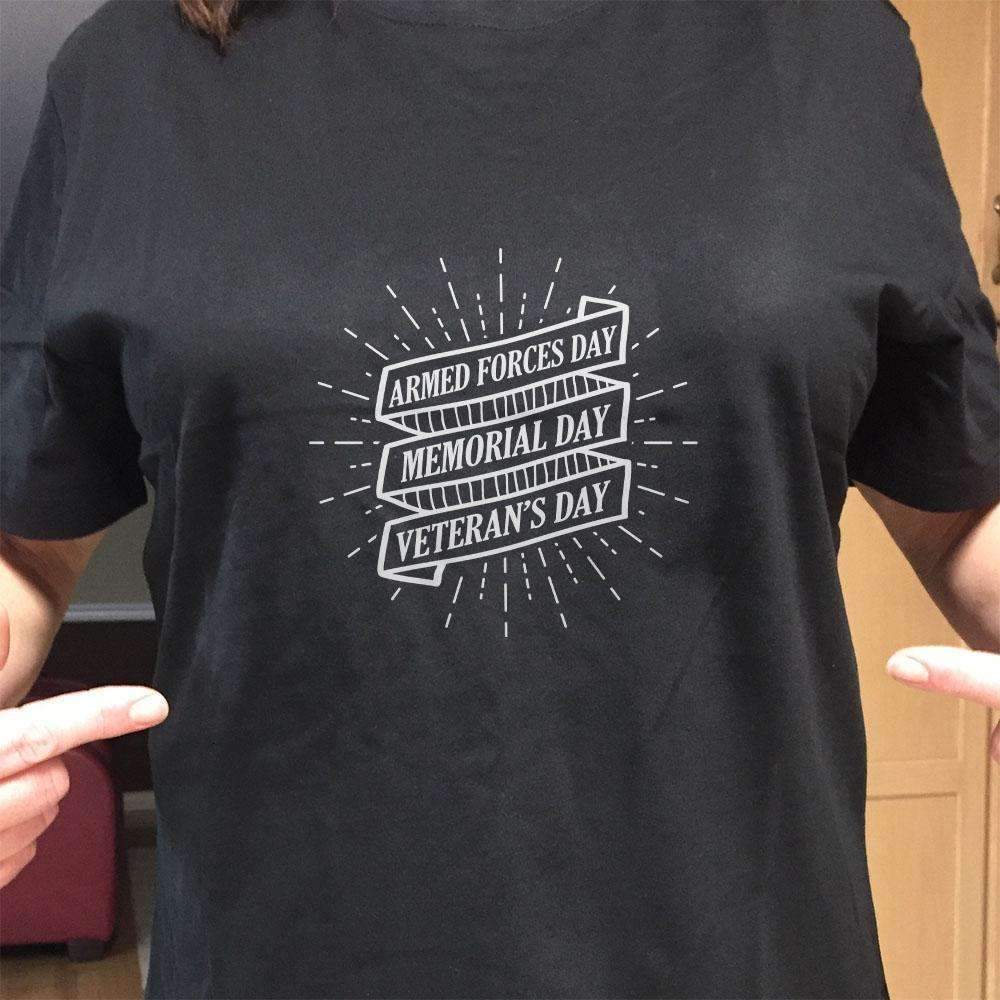 Armed Forces Day, Memorial Day, Veterans Day Adult Unisex T-Shirt Veterans Day Gifts