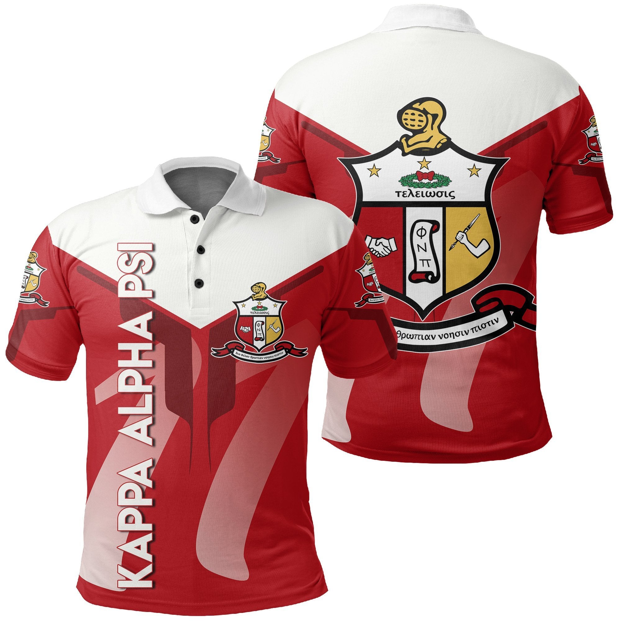 Greek Life Polo Shirt – Kappa Alpha Psi Polo Shirt Drinking Style J5