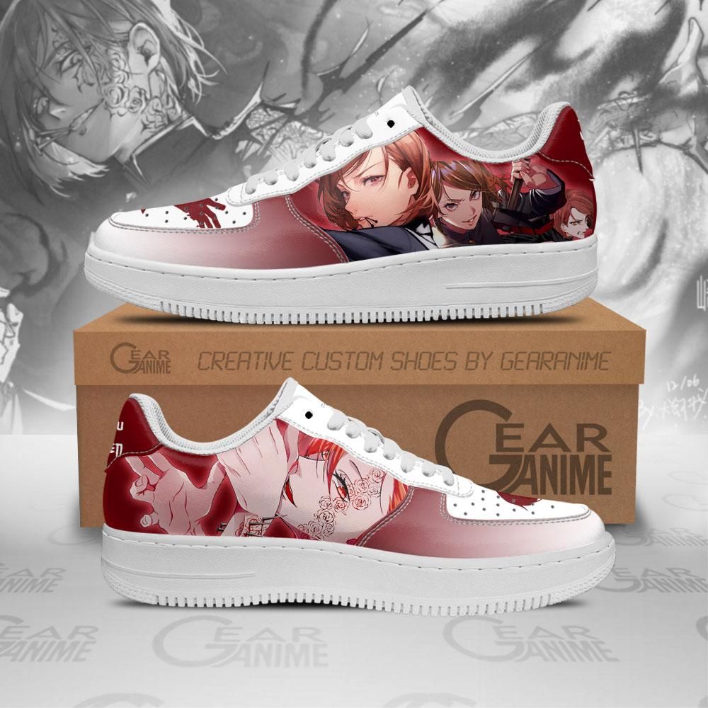 Jujutsu Kaisen Kugisaki Nobara Air Force Shoes Sneakers Custom Anime