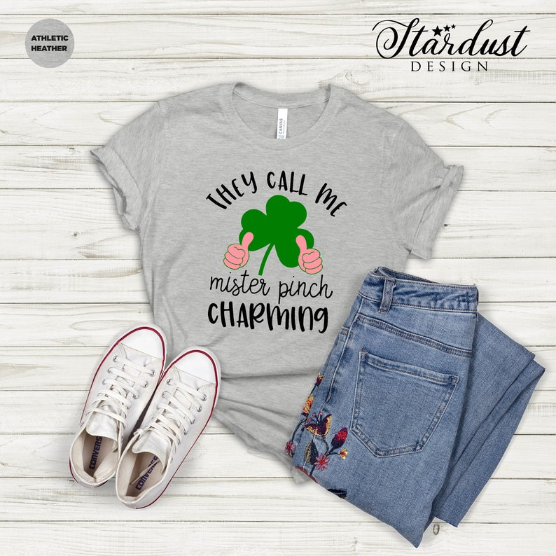 They Call Me Mr. Pinch Shirt, St Patricks Day Shirt, Irish Gifts, Clover Shirt, Shamrock Shirt, Leopard Shamrock