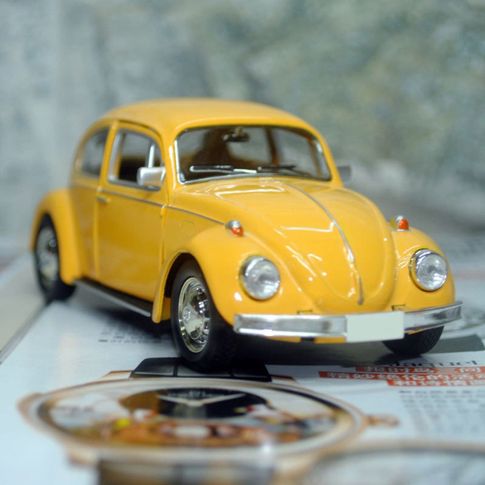 Limit Discounts Newest Arrivals Vintage Beetle Diecast Pull Back Car Model Toy for Children Gift Decor Cute Figurines alx