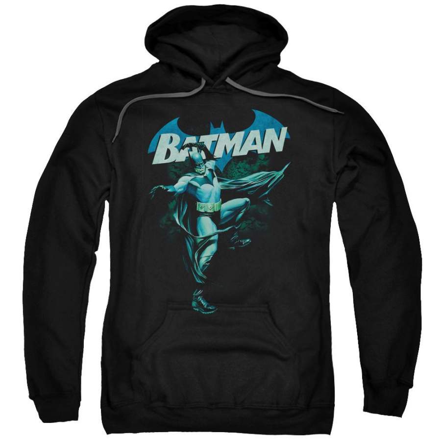 Batman – Blue Bat Adult Pull Over Hoodie