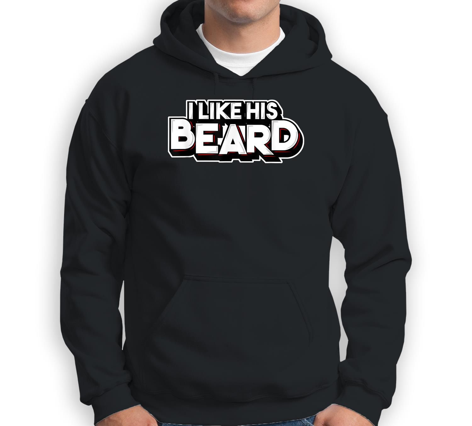 I Like His Beard I Like Her Butt Matching Couple Compliments Sweatshirt & Hoodie