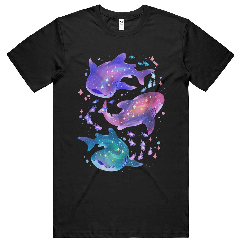 Cosmic Whale Shark T Shirts