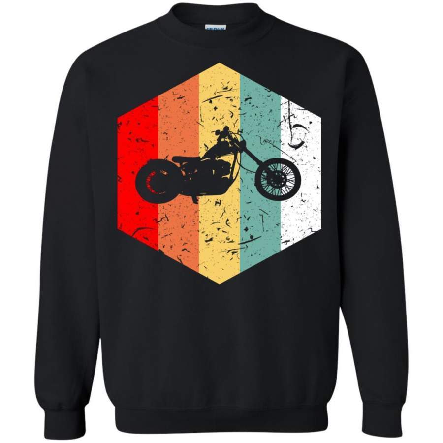 AGR Retro Vintage Motorcycle Bike Sweatshirt