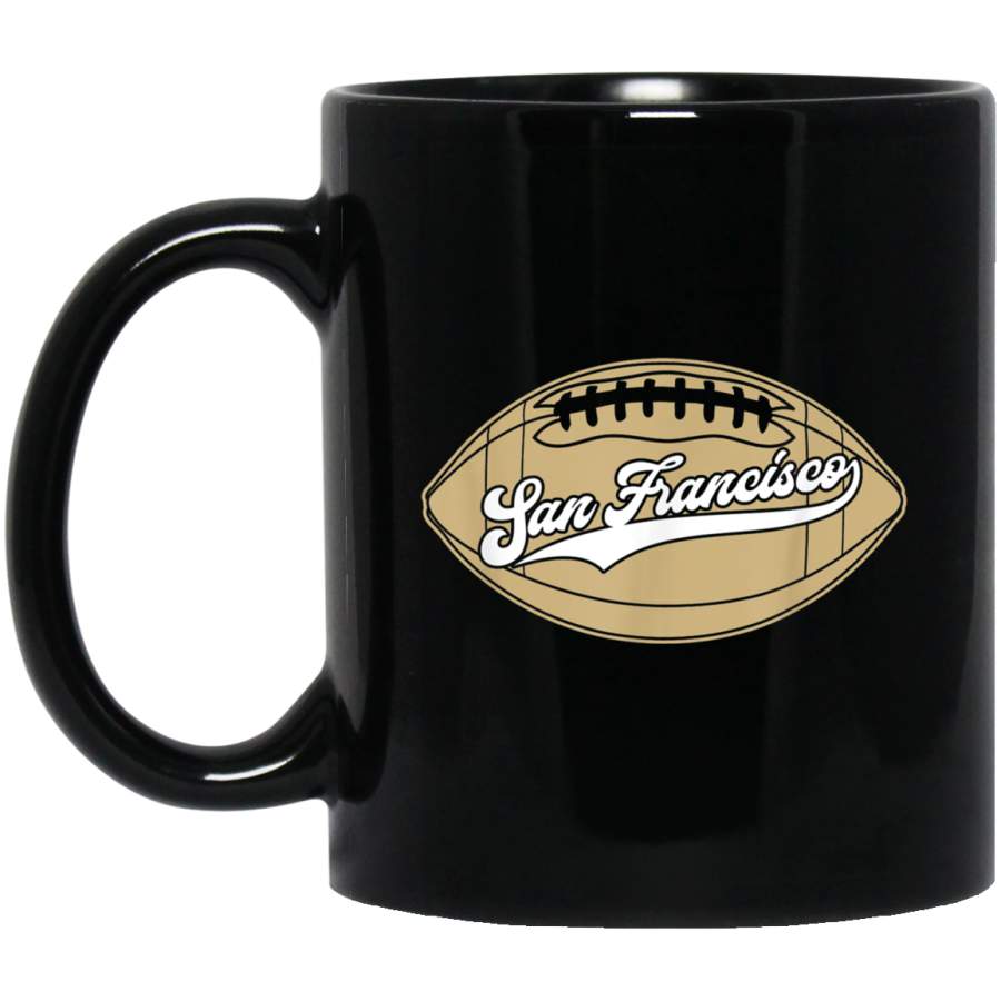 Vintage San Francisco Football SF Cali Retro Gameday Gift Mug