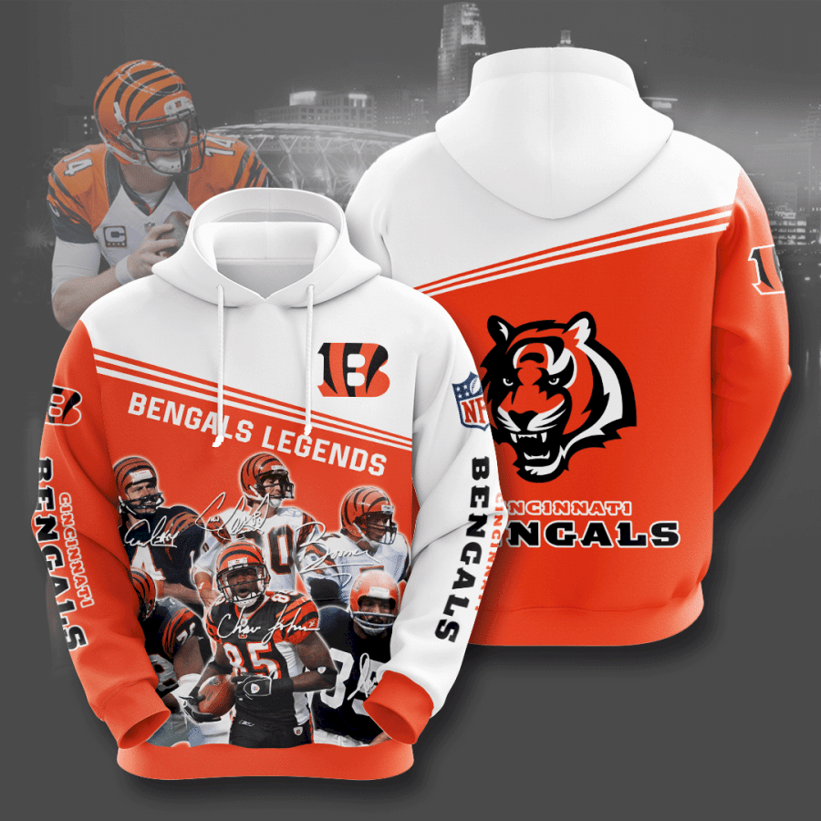 Cincinnati Bengals 3 Unisex 3D Hoodie Gift For Fans