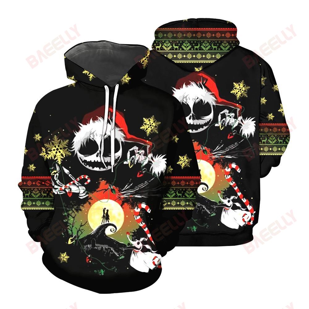 Baeelly™ The Nightmare Before Christmas COUPLE Hoodie 3D - V231