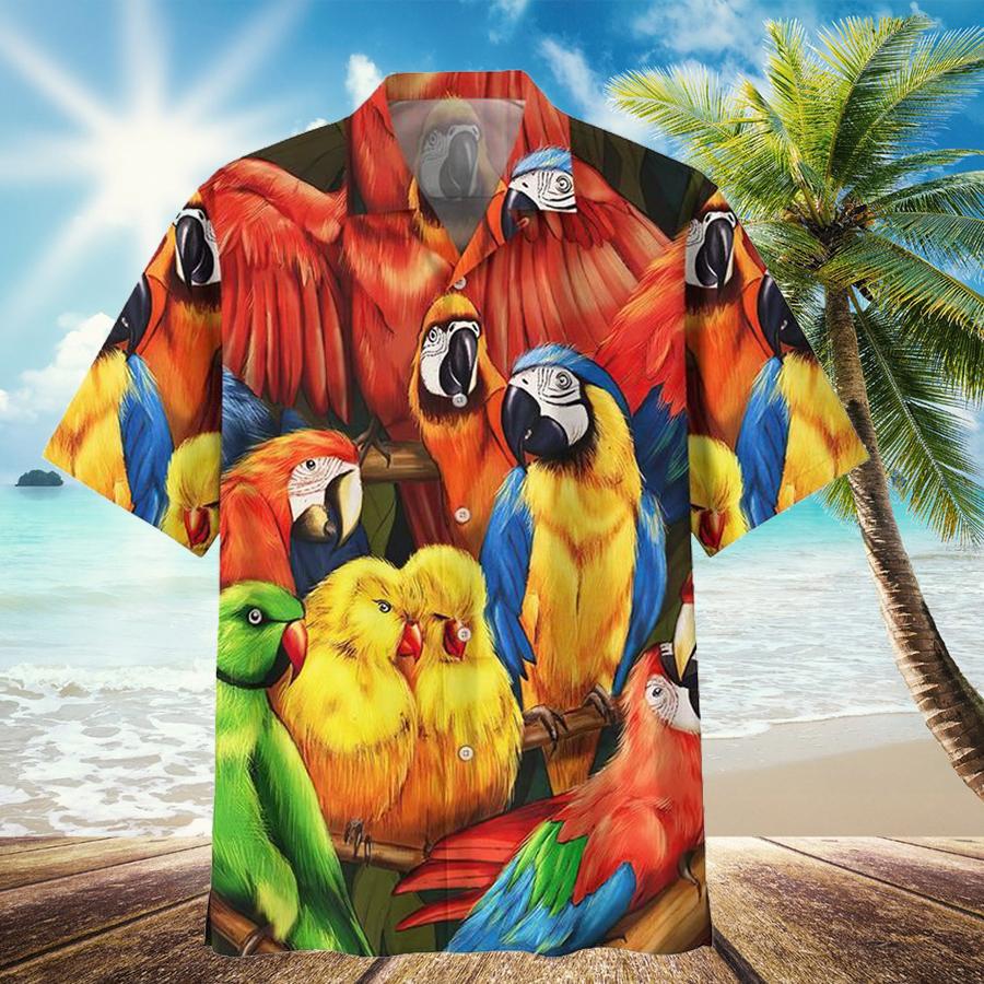 Parrot Hawaii Shirt 6 Ha107224