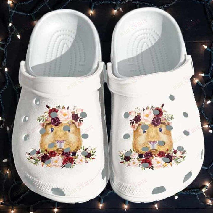 Mouse Guinea Pigs Flower Crocss Classic Clogs Shoes For Men Women Kids ...