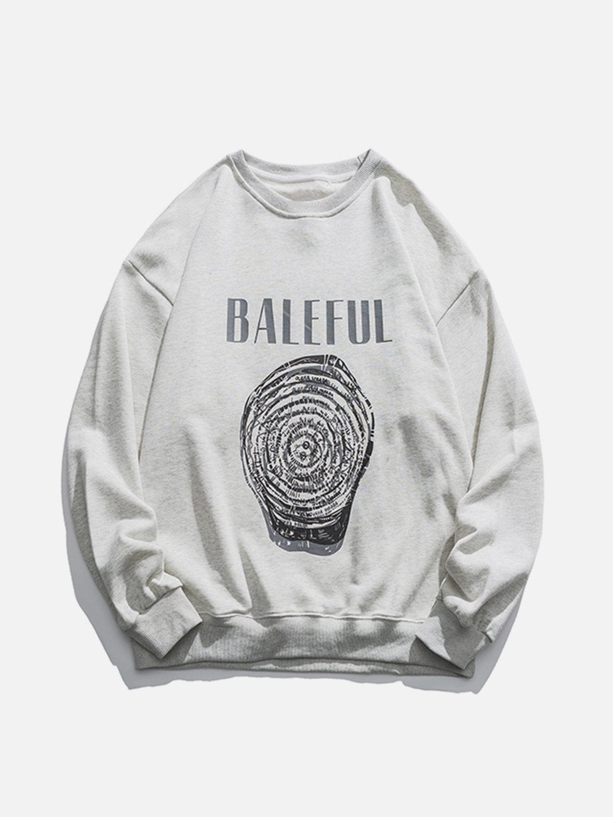 Talishko™ – Tree Rings Print Sweatshirt