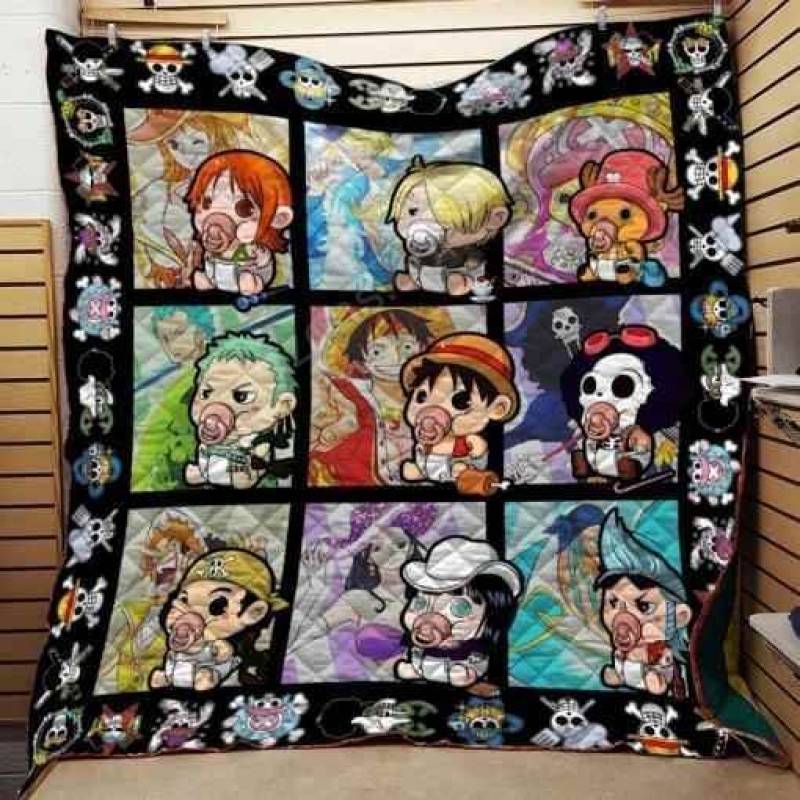 One Piece Strawhat Babies Blanket TH0907 Quilt