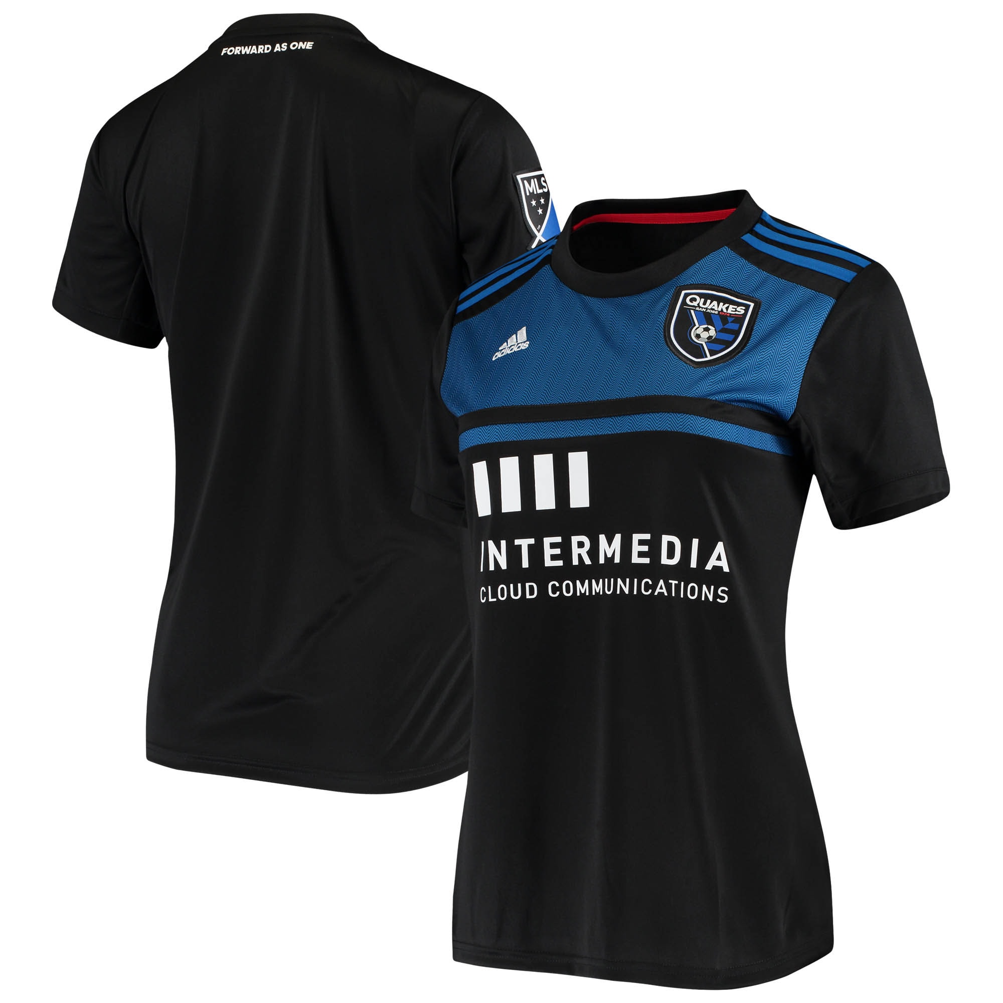 San Jose Earthquakes Women's 2020 Replica Primary Jersey – Black