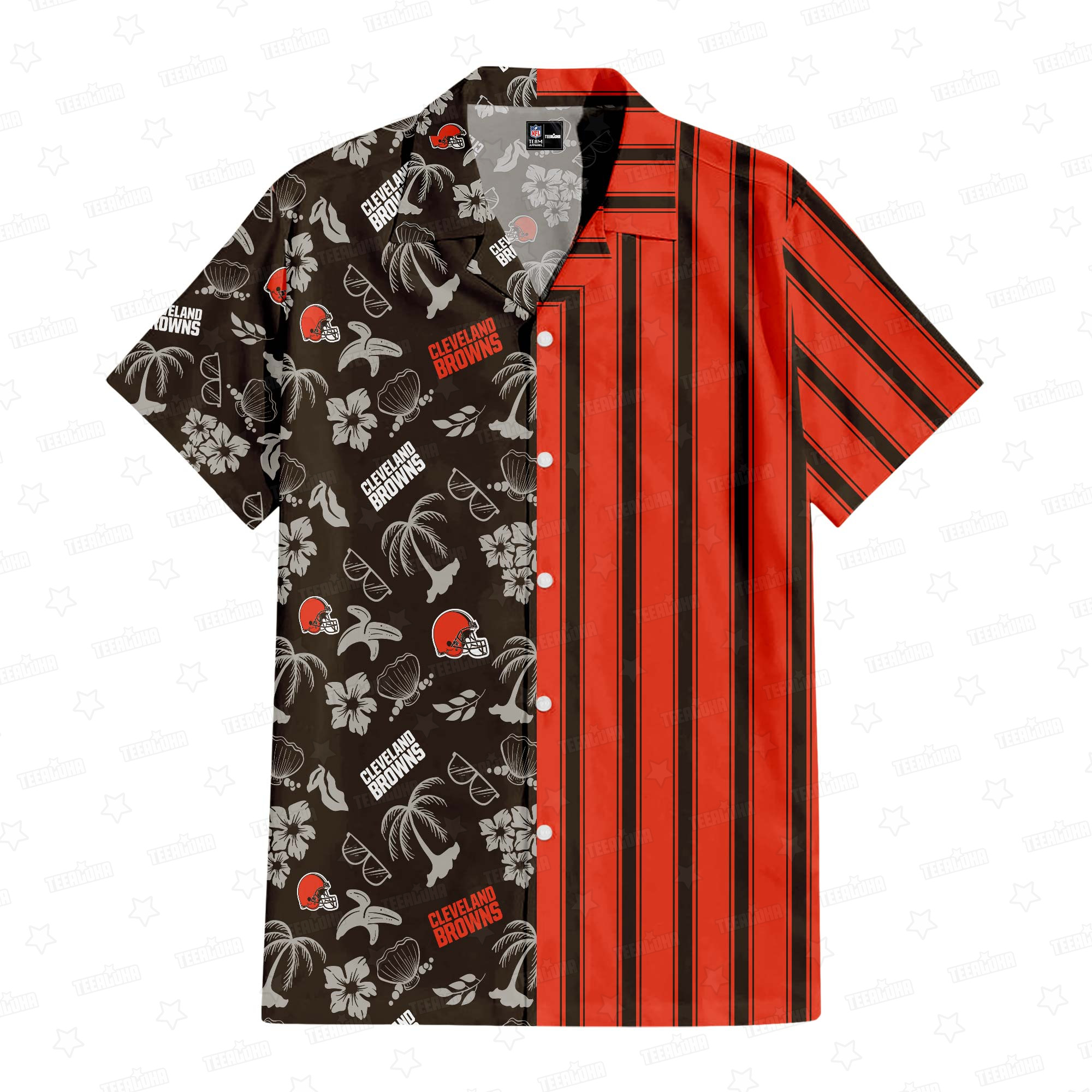 Cleveland Browns Ocean Breeze Hawaiian Shirt