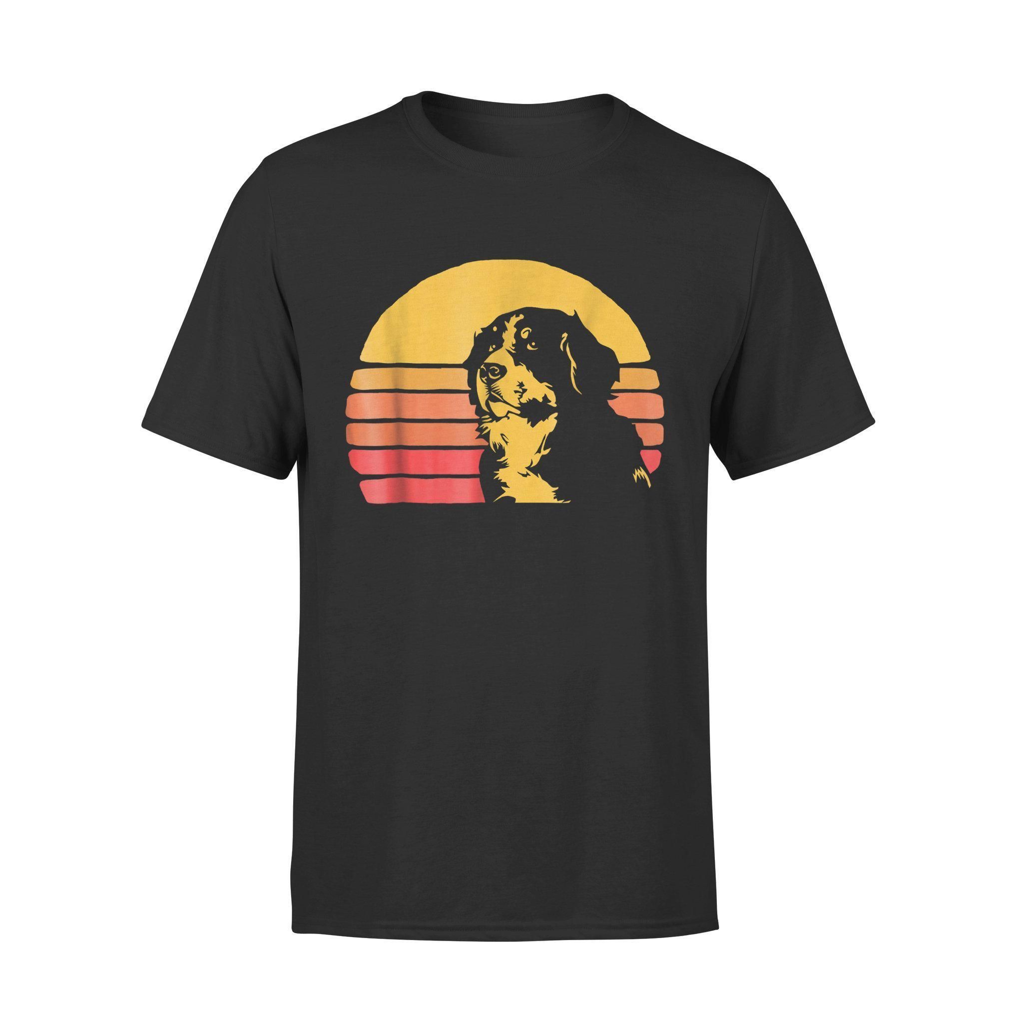 Father_S Day Black Bernese Mountain Dog Shirts – Standard Tee