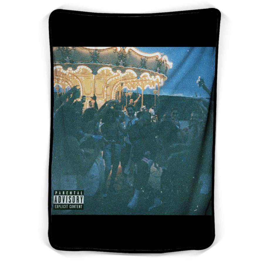 Bad Bunny Catality Album Fleece Blanket