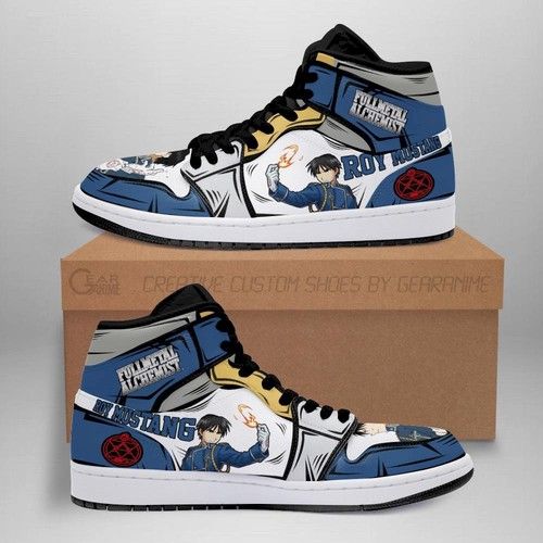 Riza Hawkeye Fullmetal Alchemist Jordan Sneakers Anime Custom Shoes Jordan Sneaker