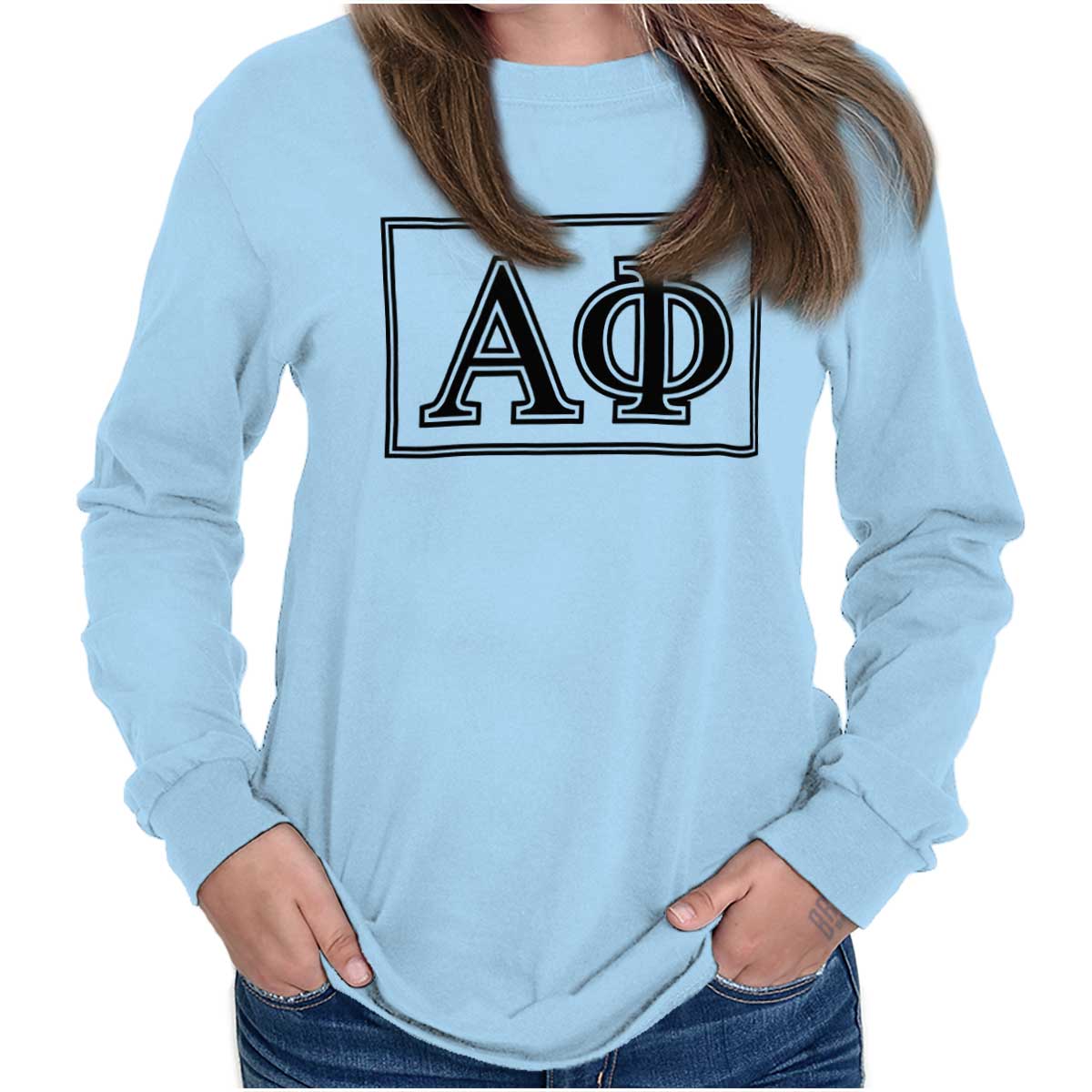 Classic Alpha Phi Long Sleeve Tee