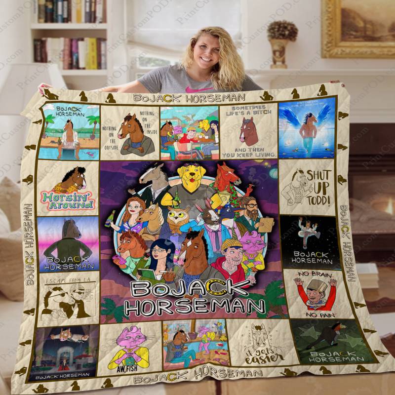 [TA] – Bojack Horseman Quilt Blanket