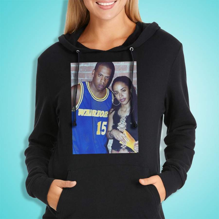 Aaliyah And Jay Z Women’S Hoodie