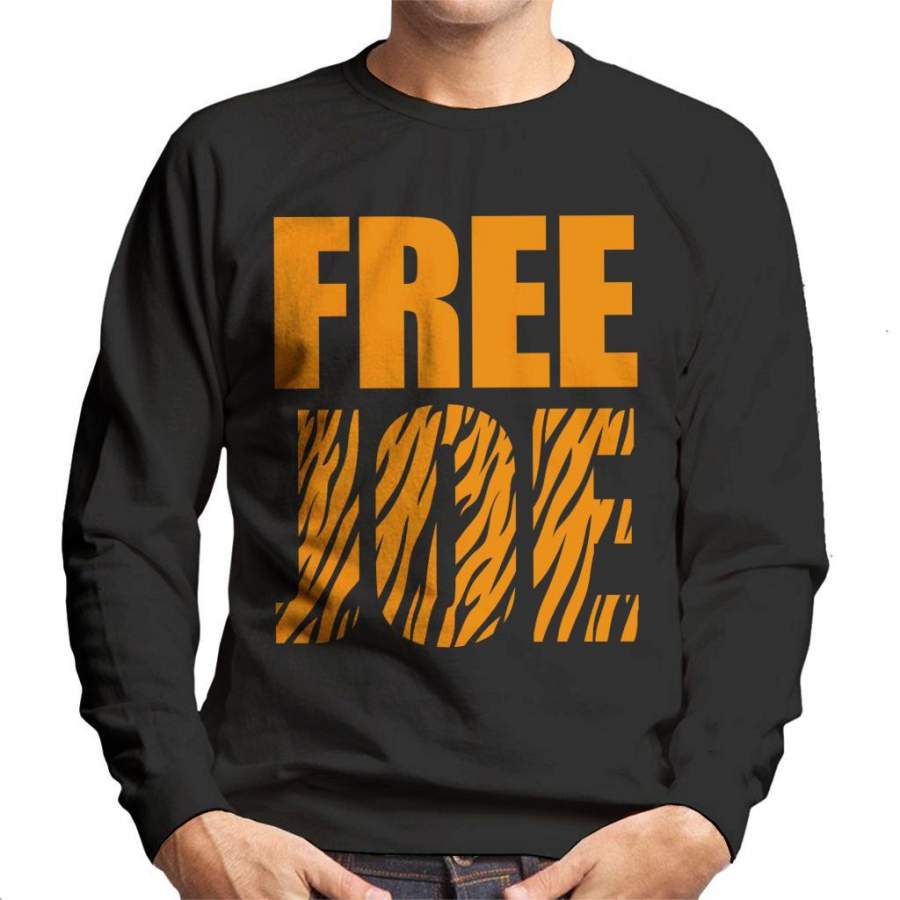 Free Joe Exotic Tiger King Men’s Sweatshirt