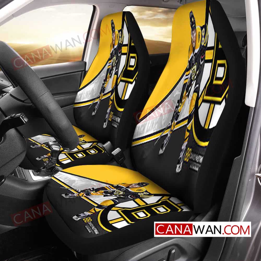 Boston Bruins Style592 3D Customized Personalized Car Seat Cover