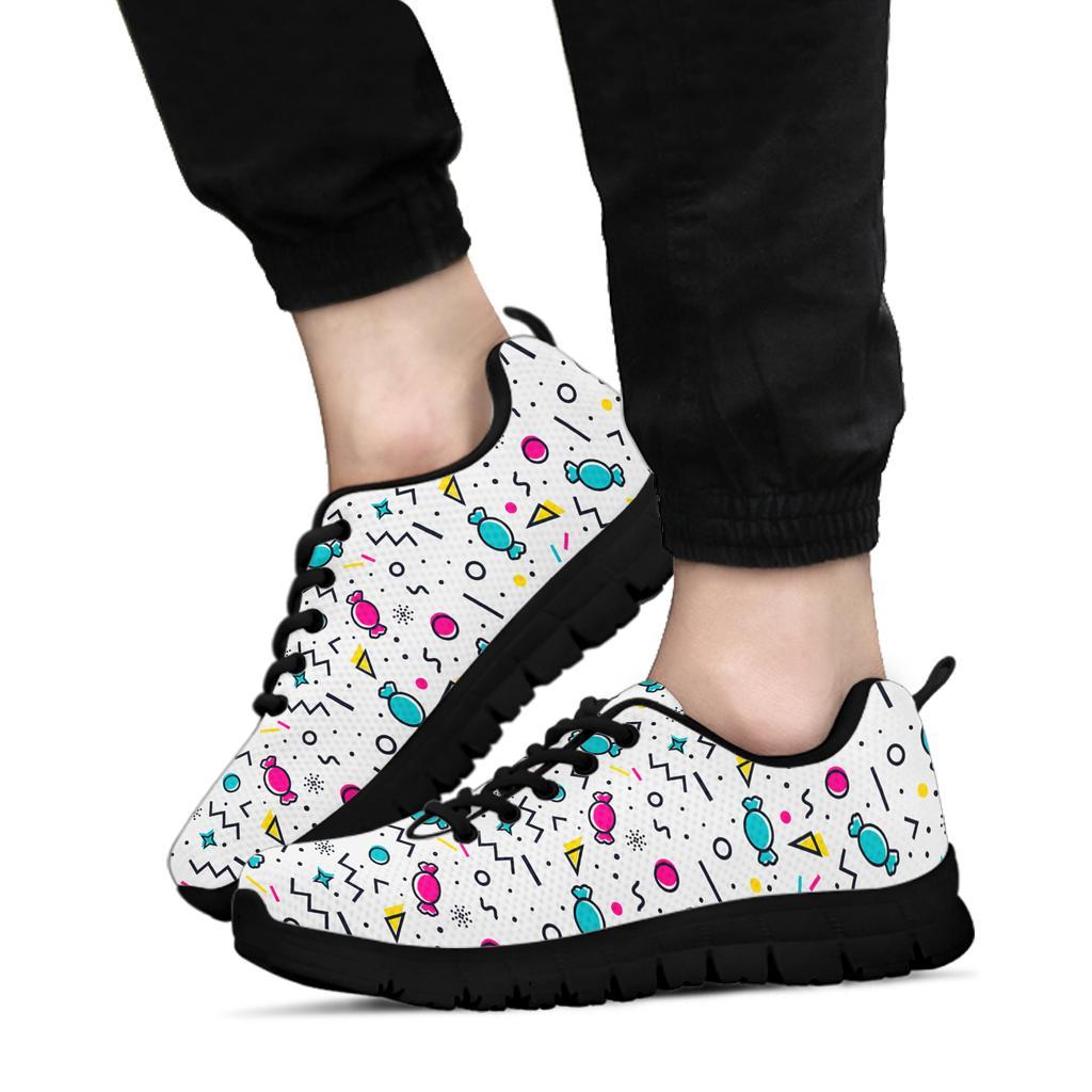 Candy Print Pattern Sneaker Shoes For Men Women