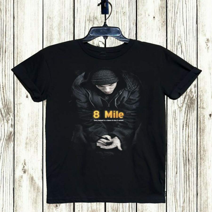 8 Mile Eminem T-Shirt Hip-hop Rap Kamikaze Music Rap