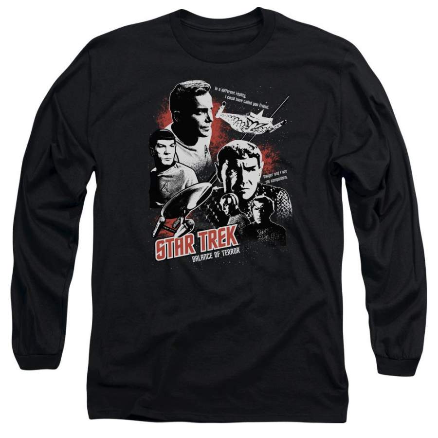 Star Trek Balance Of Terror Men's 18/1 Cotton Long-Sleeve T-Shirt