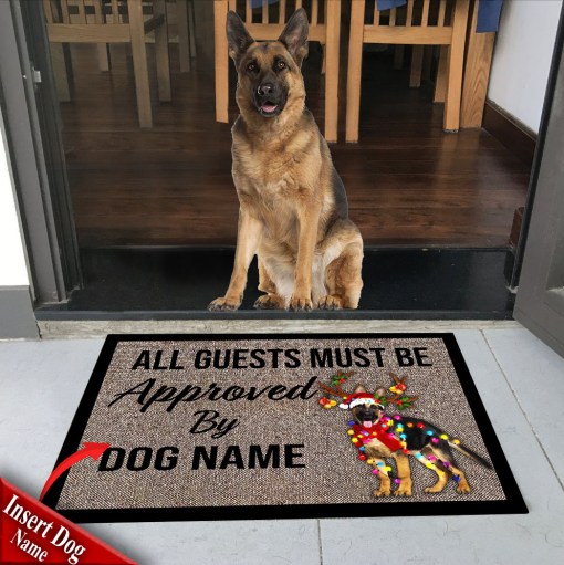 German Shepherd Ds76 Doormat All Over Printed(6888)