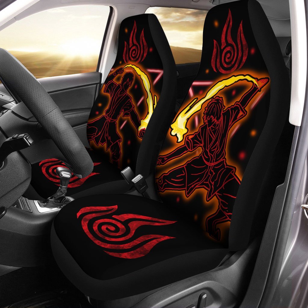 Zuko Car Seat Covers Custom Avatar: The Last Airbender Anime