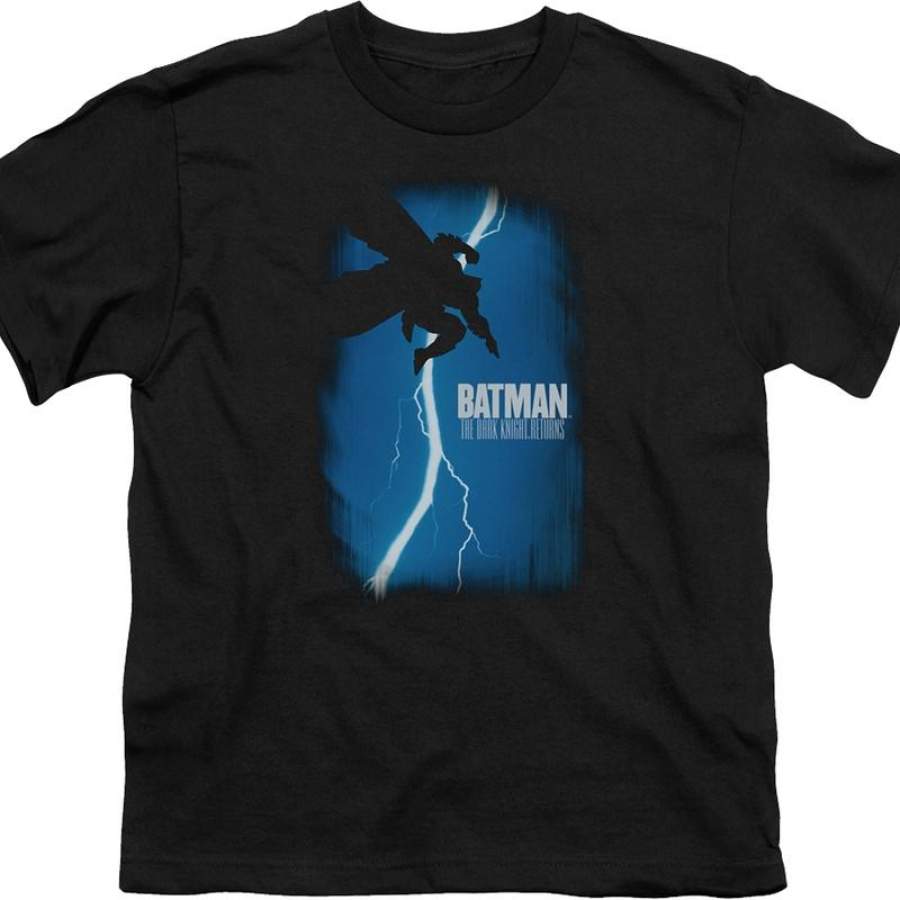 Youth The Dark Knight Returns Comic Book Cover Batman Shirt