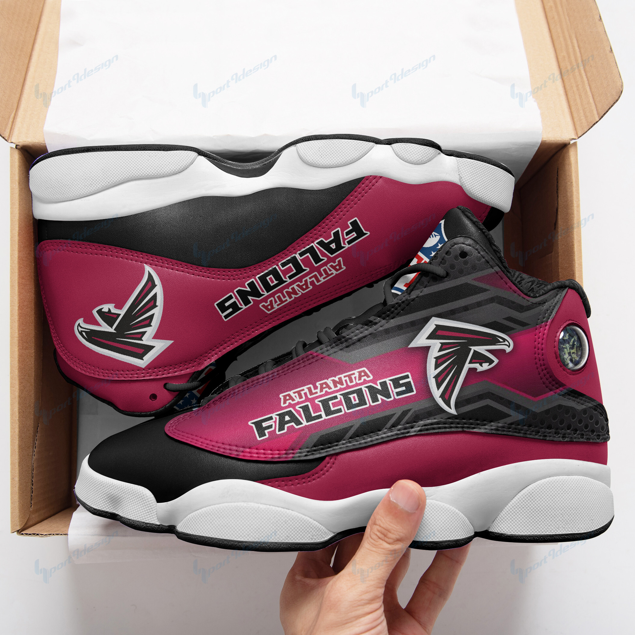 Atlanta Falcons Ajd13 Sneakers Bg64