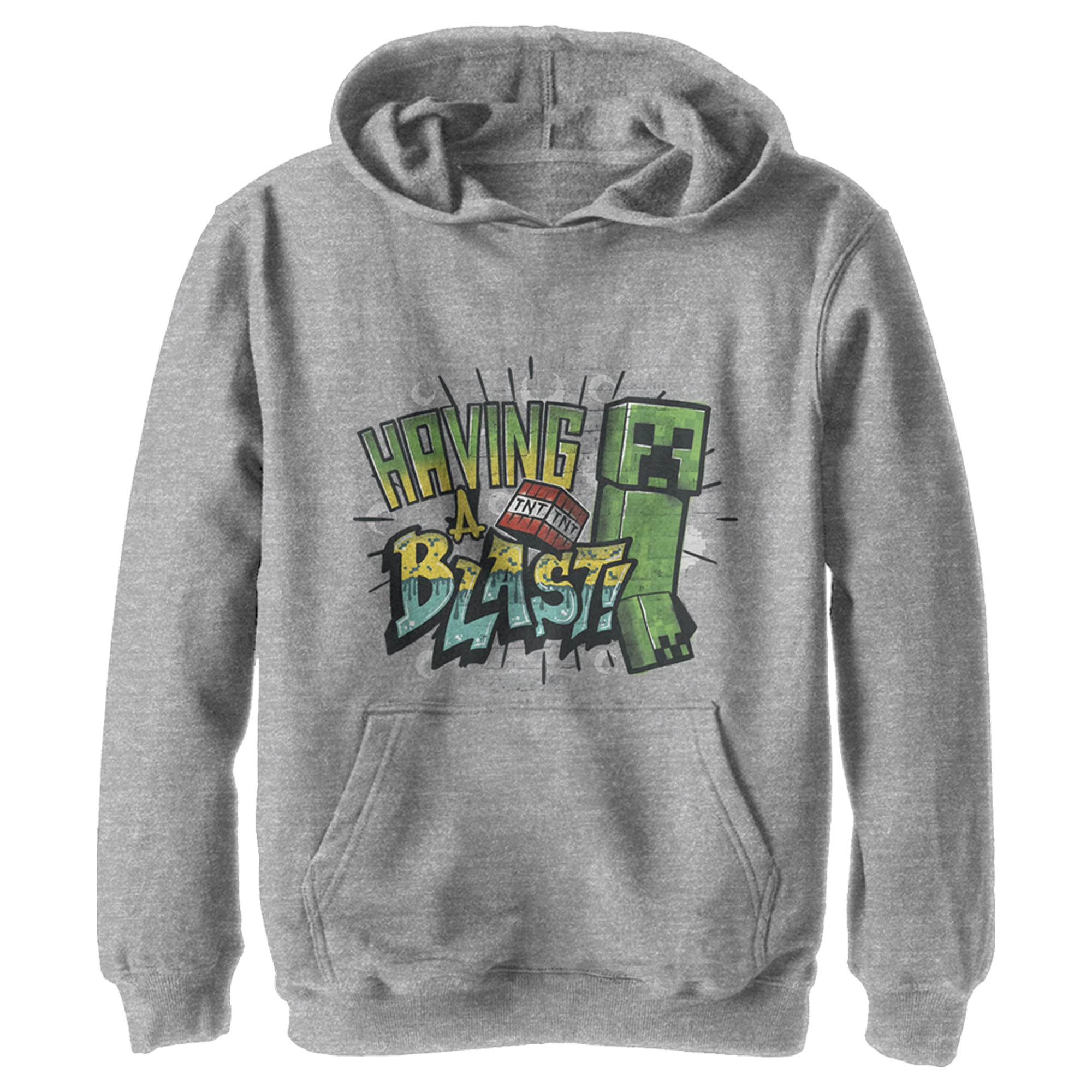 Minecraft Boy’S Having A Blast  Pull Over Hoodie